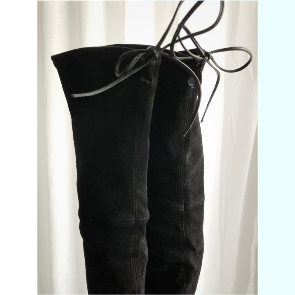 Stuart Weitzman Highland Over The Knee Heel Boots - Picture 12 of 14